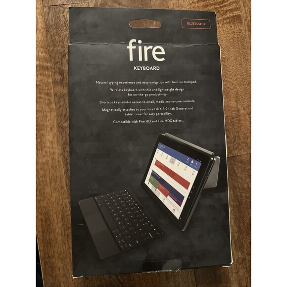 Kindle Fire Bluetooth Keyboard For Fire HD And Fire HDX 8.9 - Picture 2 of 2